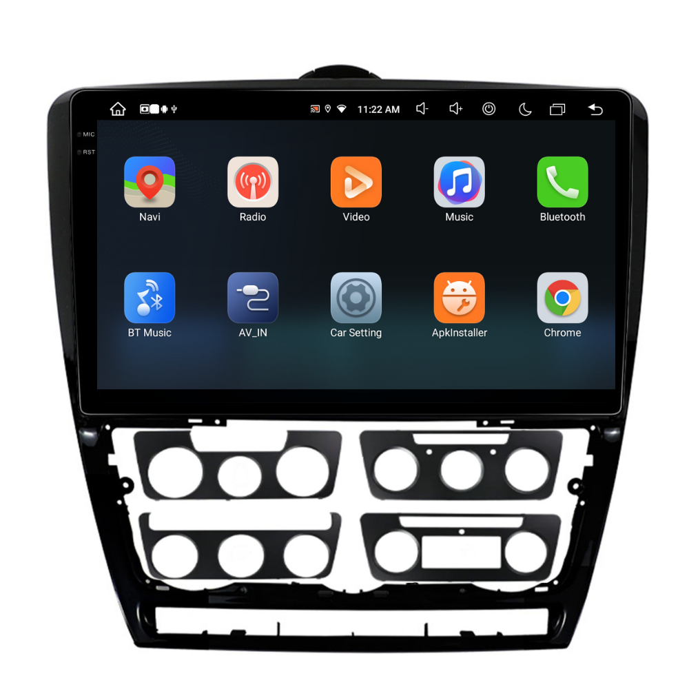 Navigatie Skoda octavia 2 (2008-2013), Android, Ecran 10 inch, 8GB RAM 256GB, 8-core [6]
