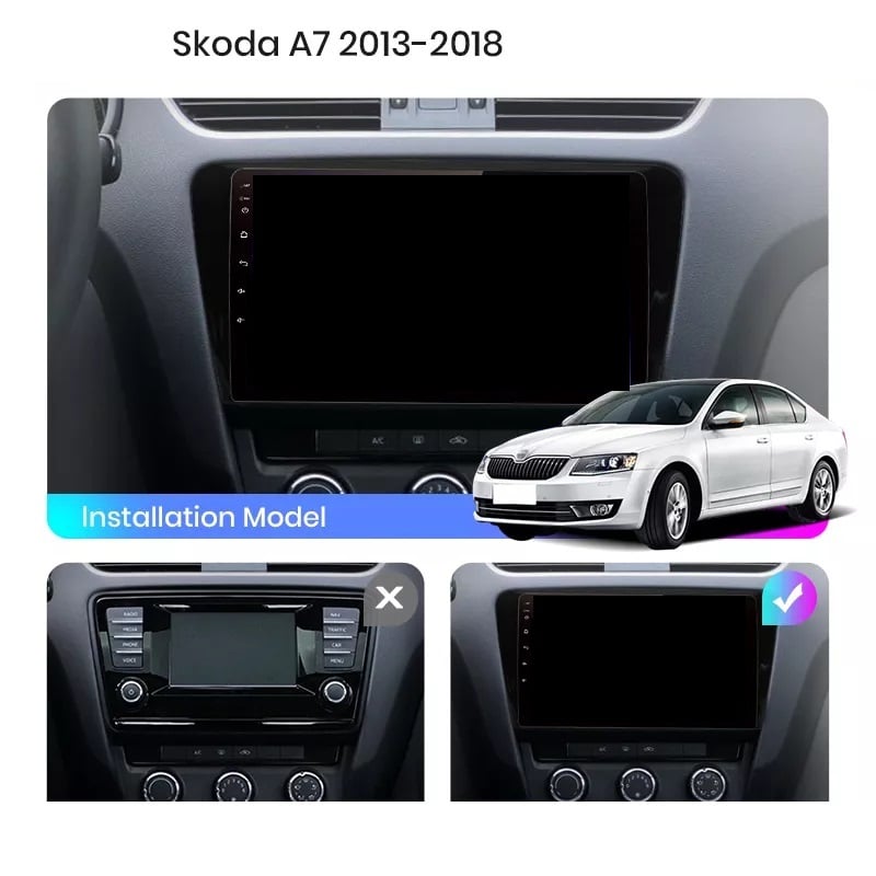 Navigatie Skoda octavia 3 (2013-2018), Android 12, 1GB RAM 32GB, ecran 10 inch [4]