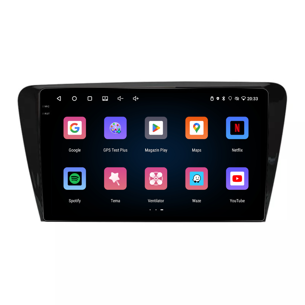Navigatie Skoda Octavia 3 (2013-2018), Android, Ecran 10 inch, 2GB RAM 32GB [4]