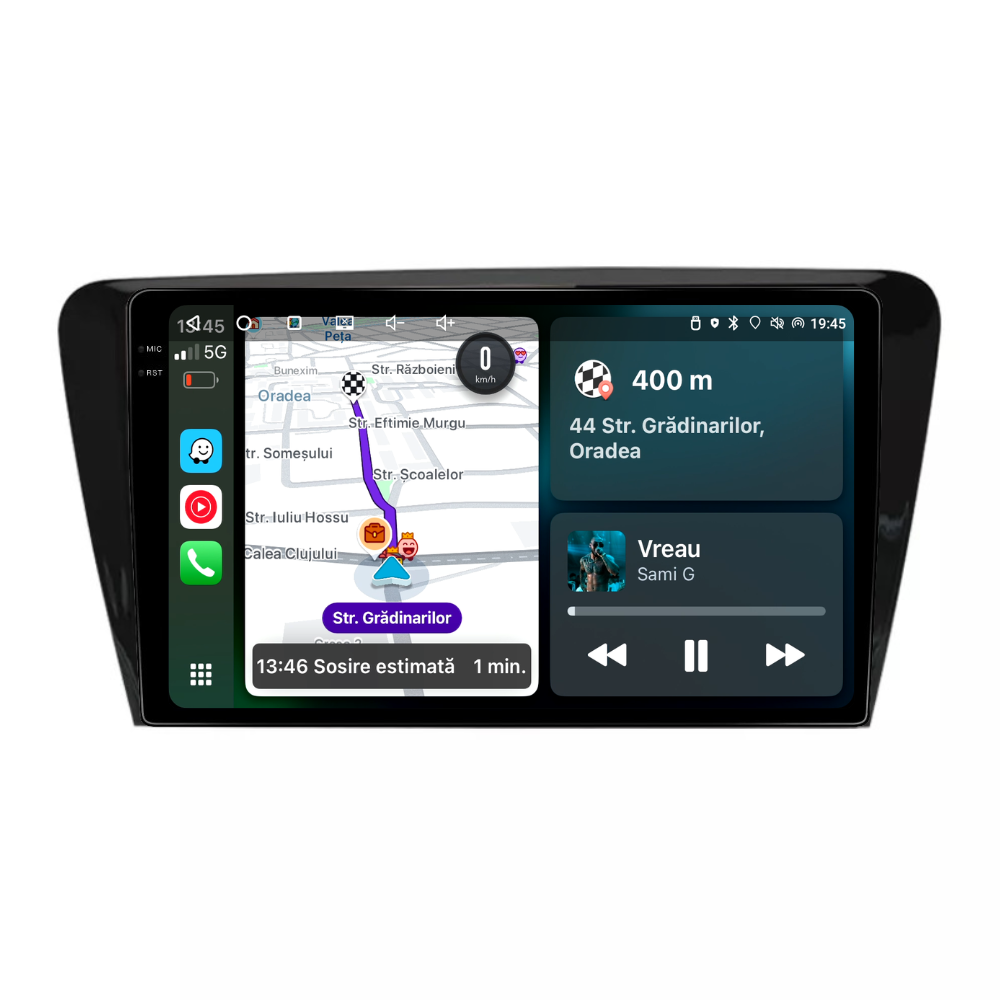 Navigatie Skoda Octavia 3 (2013-2018), Android, Ecran 10 inch, 4GB RAM 64GB, 4-core [1]