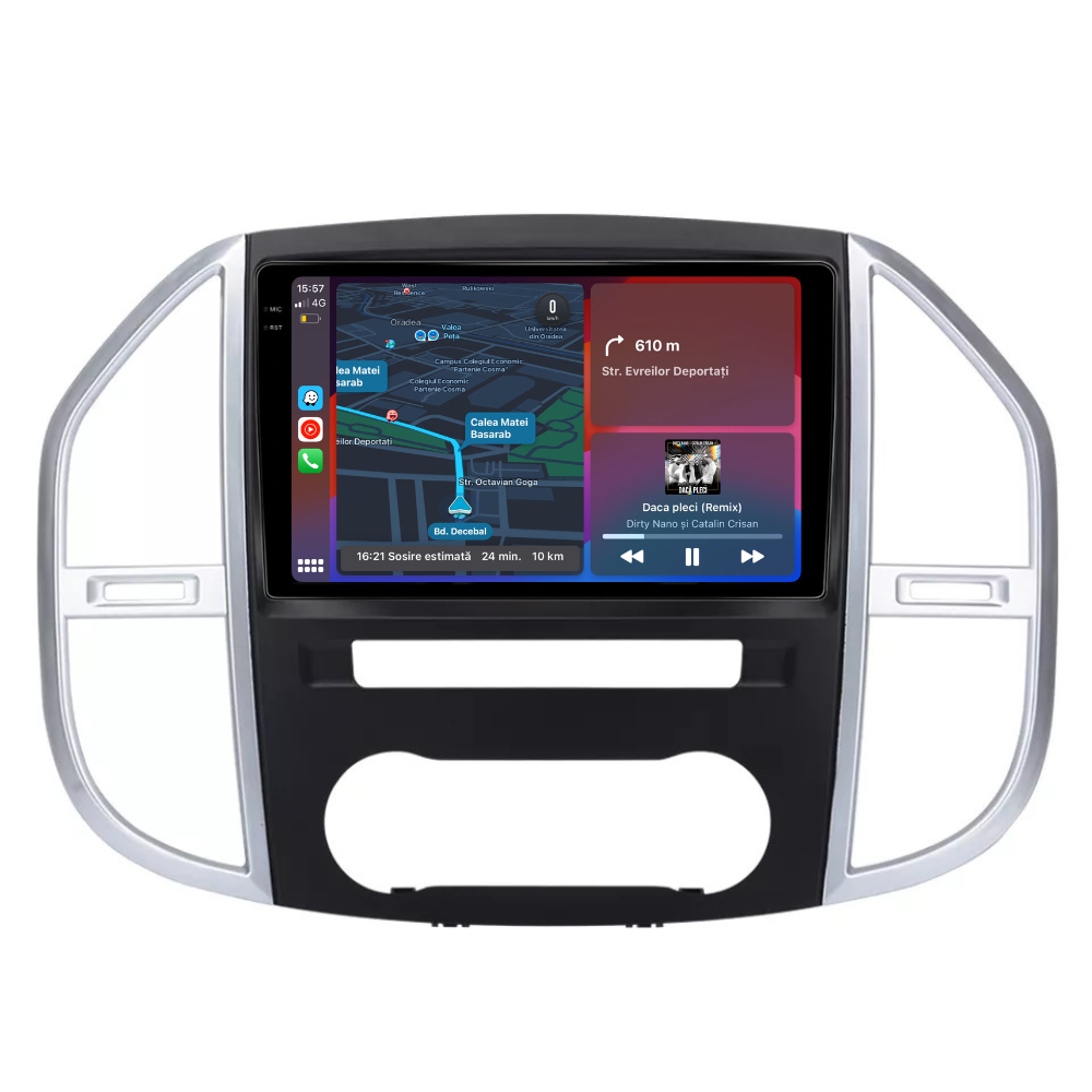 Navigatie Mercedes Vito W447 (2014-2021), Ecran 2K 10 inch, 8GB RAM 256GB, 8core [2]