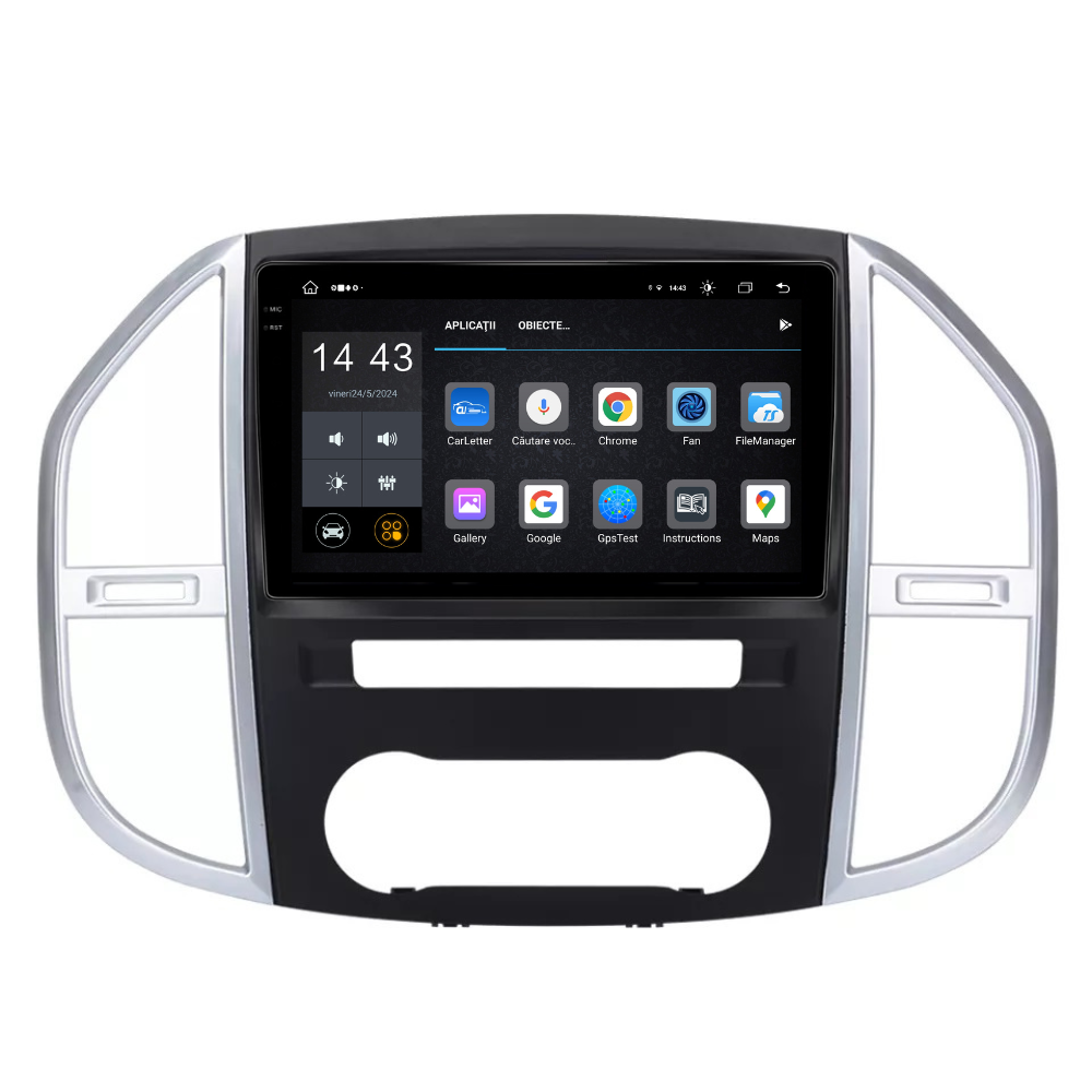 Navigatie Mercedes Vito W447 (2014-2021), Ecran 2K 10 inch, 8GB RAM 256GB, 8core [5]