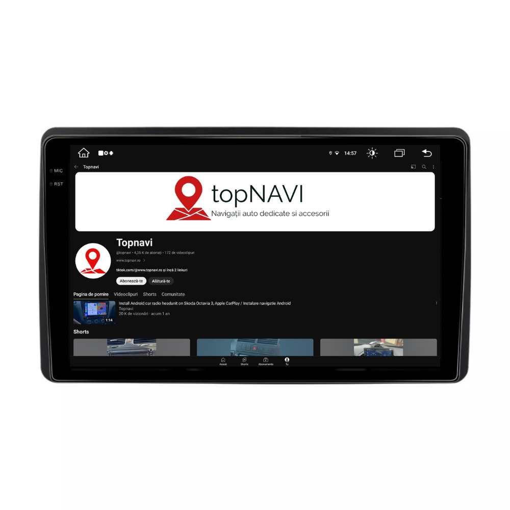 Navigatie Dacia Duster (2018-2021), Ecran 2K 10 inch, 8GB RAM 256GB, 8core [6]