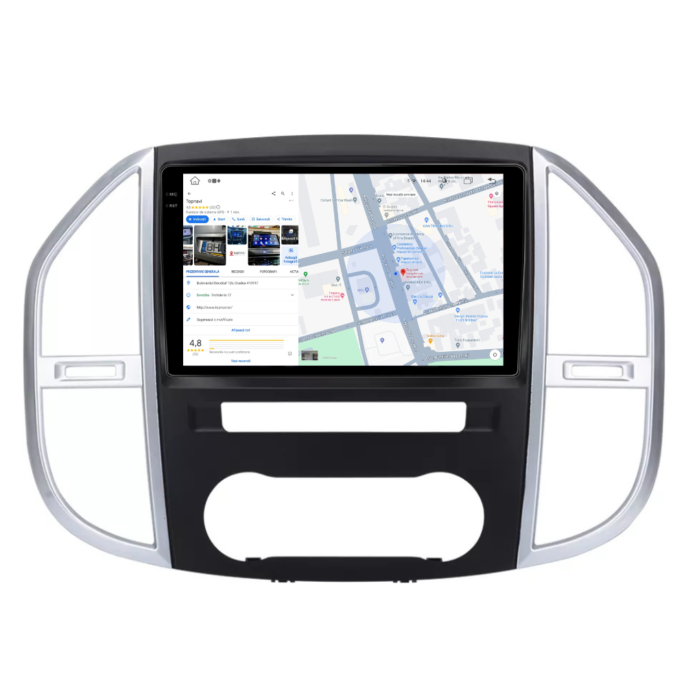Navigatie Mercedes Vito W447 (2014-2021), Ecran 2K 10 inch, 8GB RAM 256GB, 8core [8]