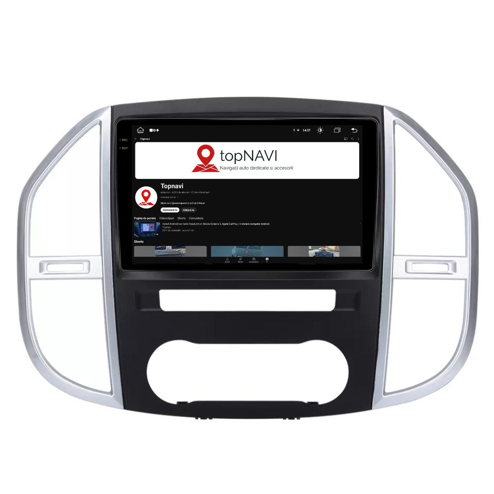 Navigatie Mercedes Vito W447 (2014-2021), Ecran 2K 10 inch, 8GB RAM 256GB, 8core [7]