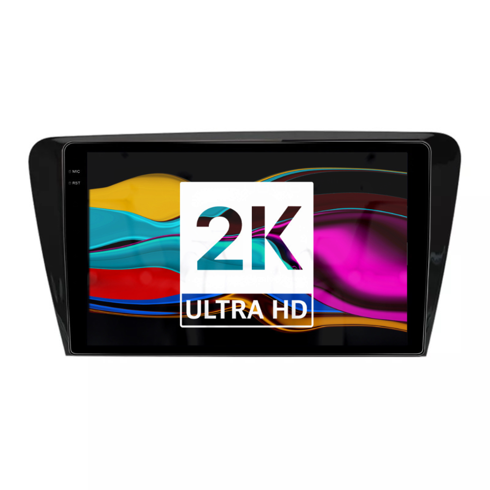 Navigatie Skoda Octavia 3 2013-2018, Android 13,Ecran 2K, 8GB RAM 256GB, Octa Core, carplay /android auto [2]