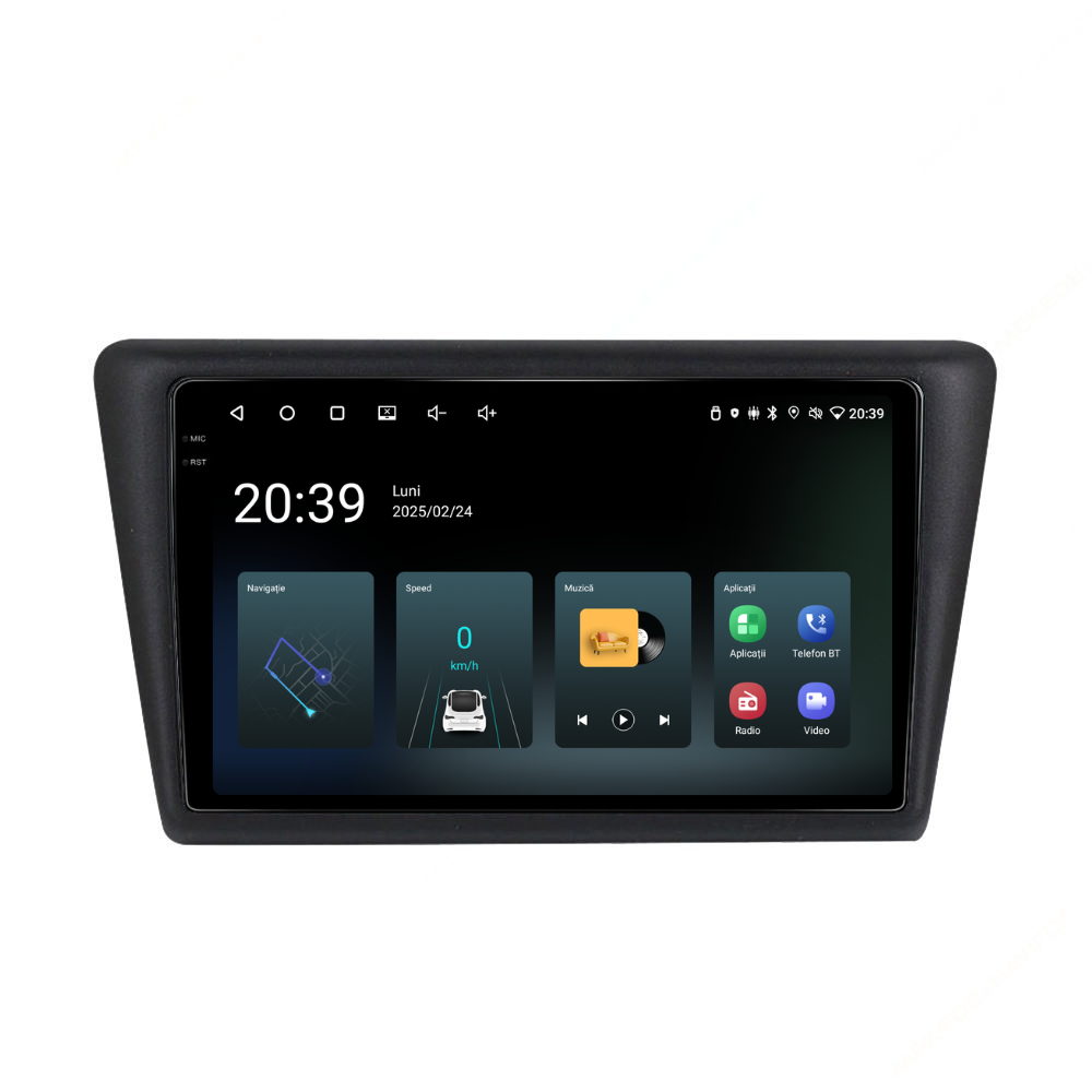Navigatie Skoda Rapid (2011-2019), Android, Ecran 9 inch, 4GB RAM 64GB, 8-core [4]