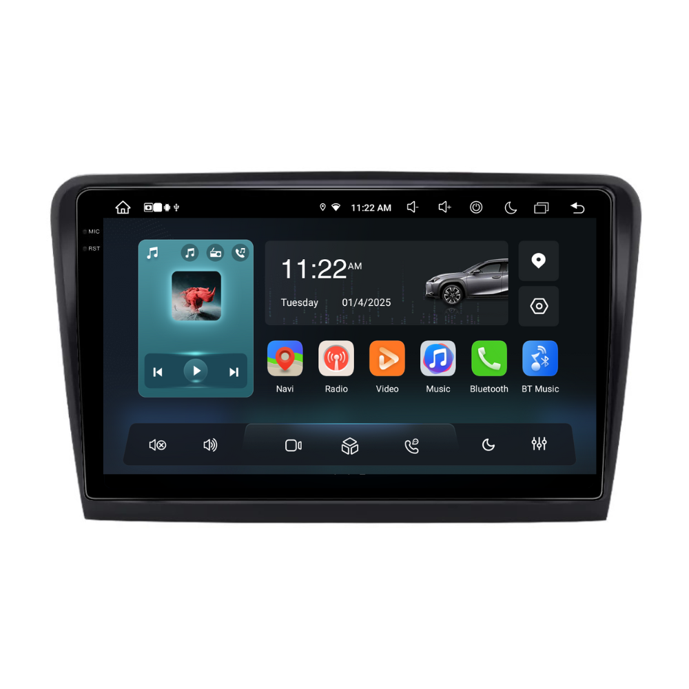 Navigatie Skoda Superb 2 (2008-2015), Android, Ecran 10 inch, 8GB RAM 256GB, 8-core [4]