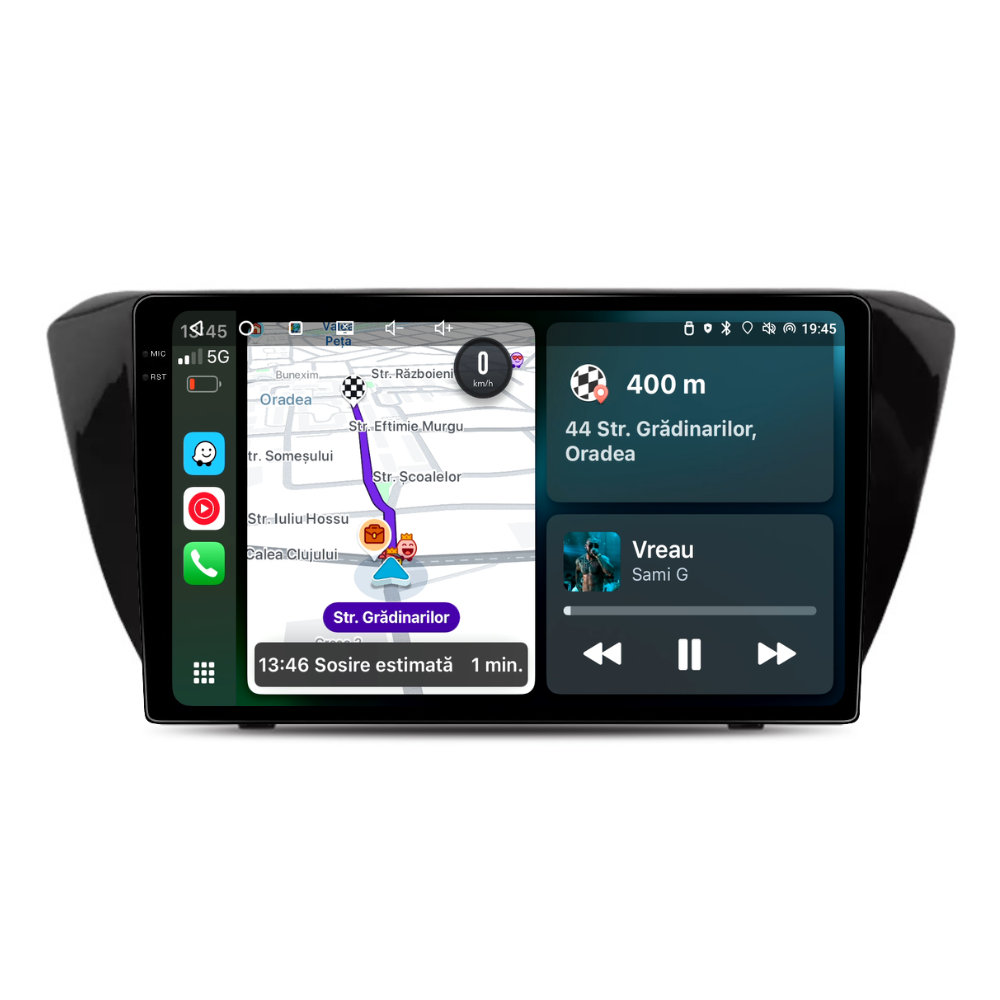 Navigatie Skoda Superb 3 (2015-2019), Android, Ecran 10 inch, 6GB RAM 128GB, 8-core [3]