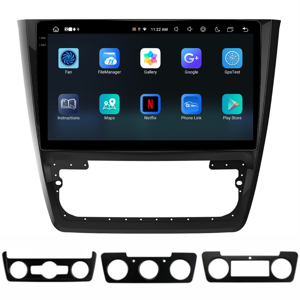 Navigatie Skoda yeti (2009-2014) , Android, Ecran 10 inch, 8GB RAM 256GB, 8-core [6]