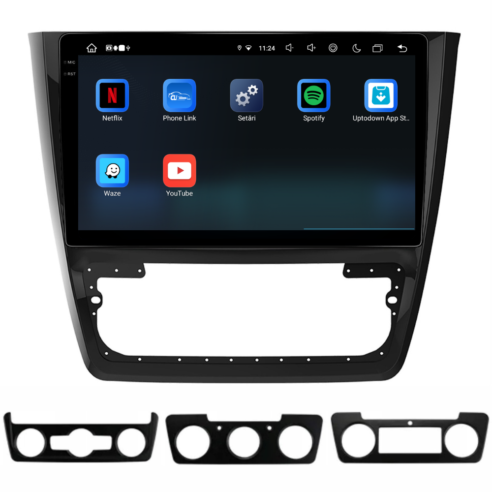 Navigatie Skoda yeti (2009-2014) , Android, Ecran 10 inch, 8GB RAM 256GB, 8-core [4]