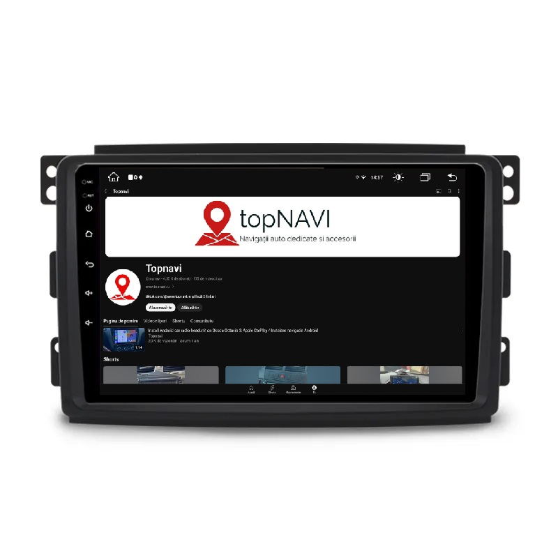Navigatie Smart For Two / For Four (2005-2010), Ecran 9 inch, 1GB RAM 32GB [2]