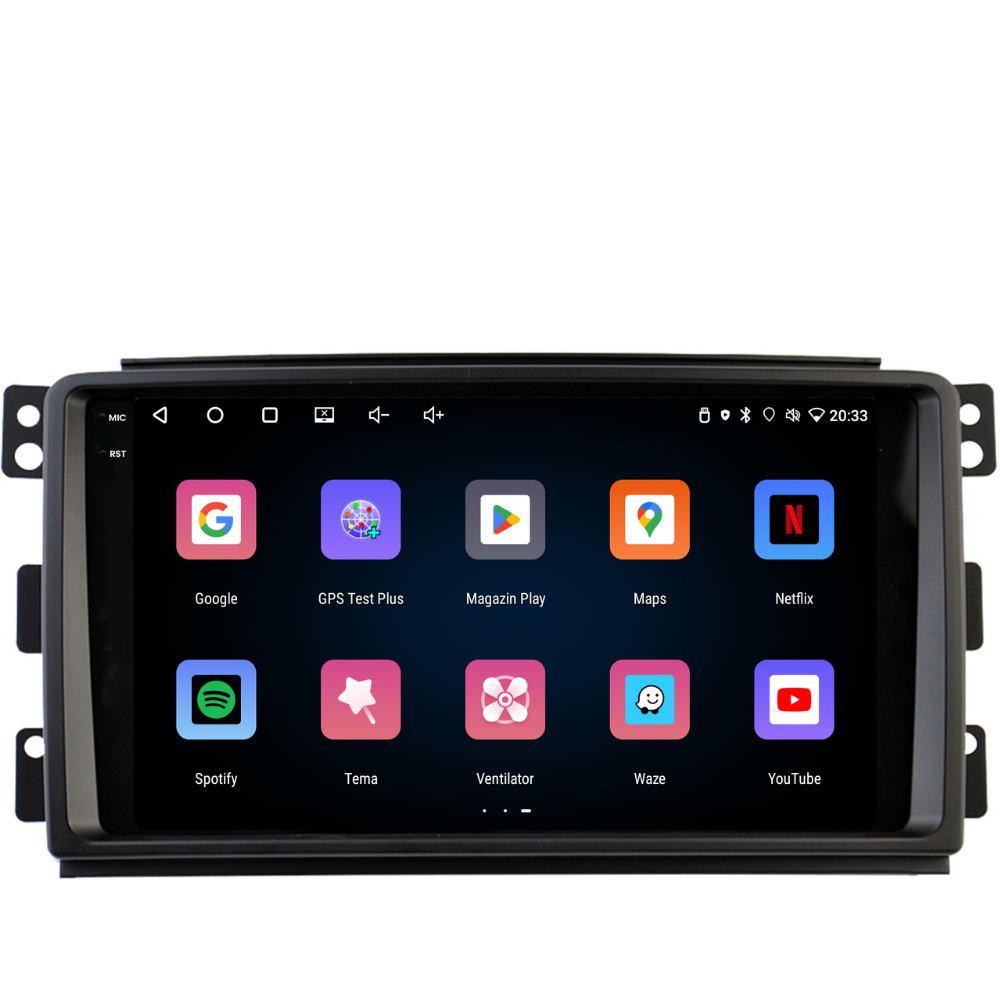 Navigatie Smart For Two / For Four (2005-2010), Ecran 9 inch, 4GB RAM 64GB, 4-core [3]