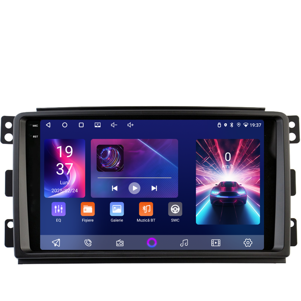 Navigatie Smart For Two / For Four (2005-2010), Ecran 9 inch, 4GB RAM 64GB, 4-core [2]