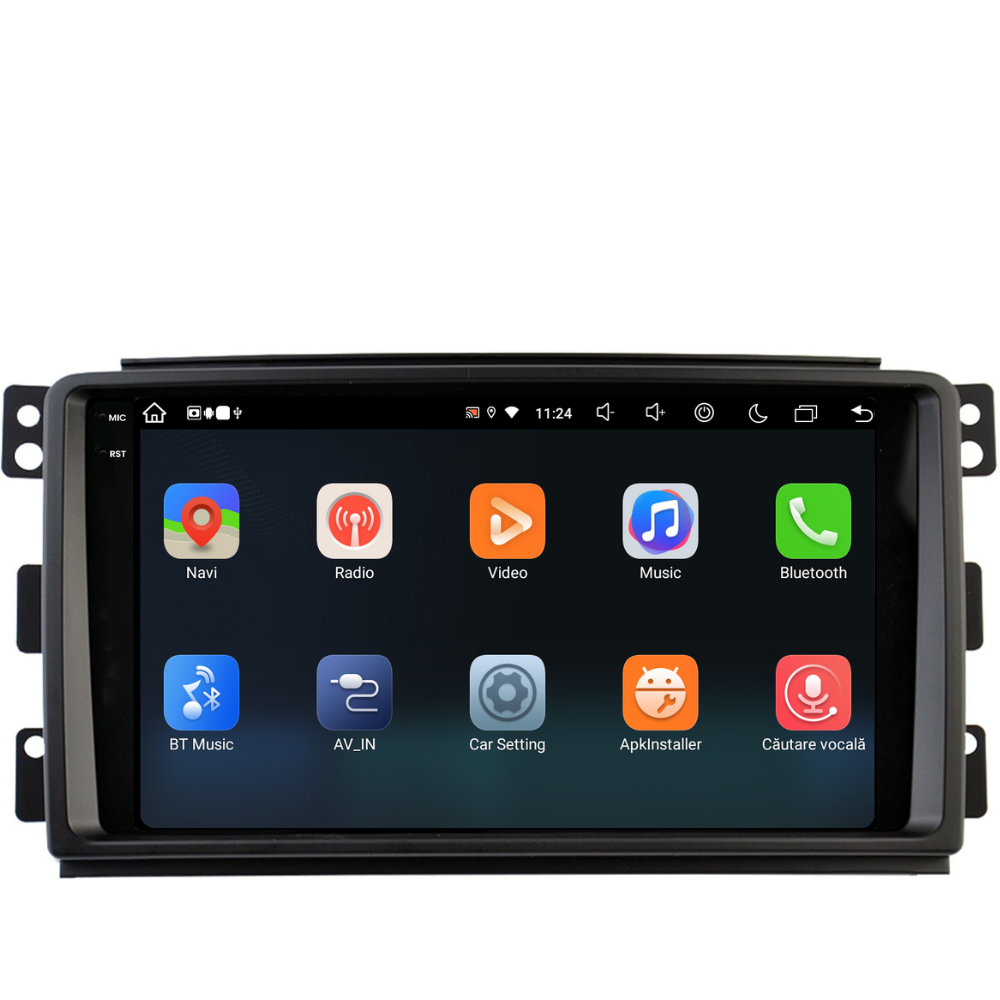 Navigatie Smart For Two / For Four (2005-2010), Ecran 9 inch, 8GB RAM 256GB, 8-core [3]