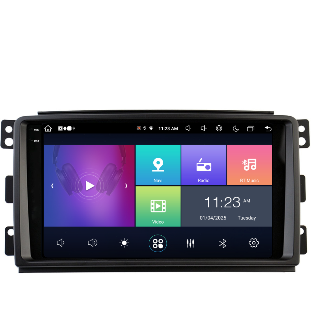 Navigatie Smart For Two / For Four (2005-2010), Ecran 9 inch, 8GB RAM 256GB, 8-core [6]
