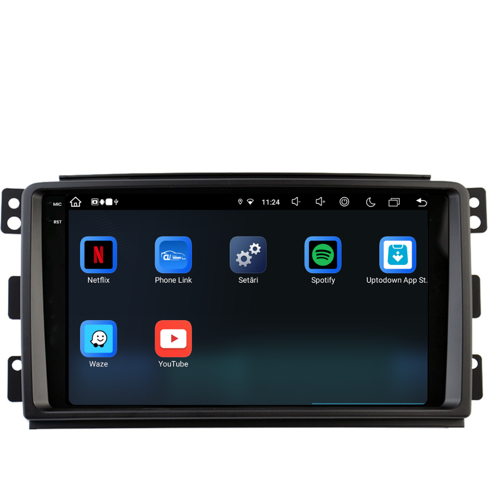 Navigatie Smart For Two / For Four (2005-2010), Ecran 9 inch, 8GB RAM 256GB, 8-core [7]