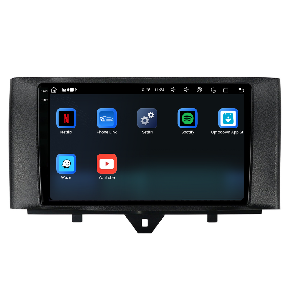 Navigatie Smart For Two / For Four (2010-2015), Ecran 9 inch, 8GB RAM 256GB, 8-core [7]