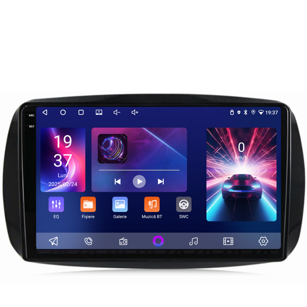 Navigatie Smart For Two / For Four (2016-2019), Ecran 9 inch, 4GB RAM 64GB, 4-core [2]