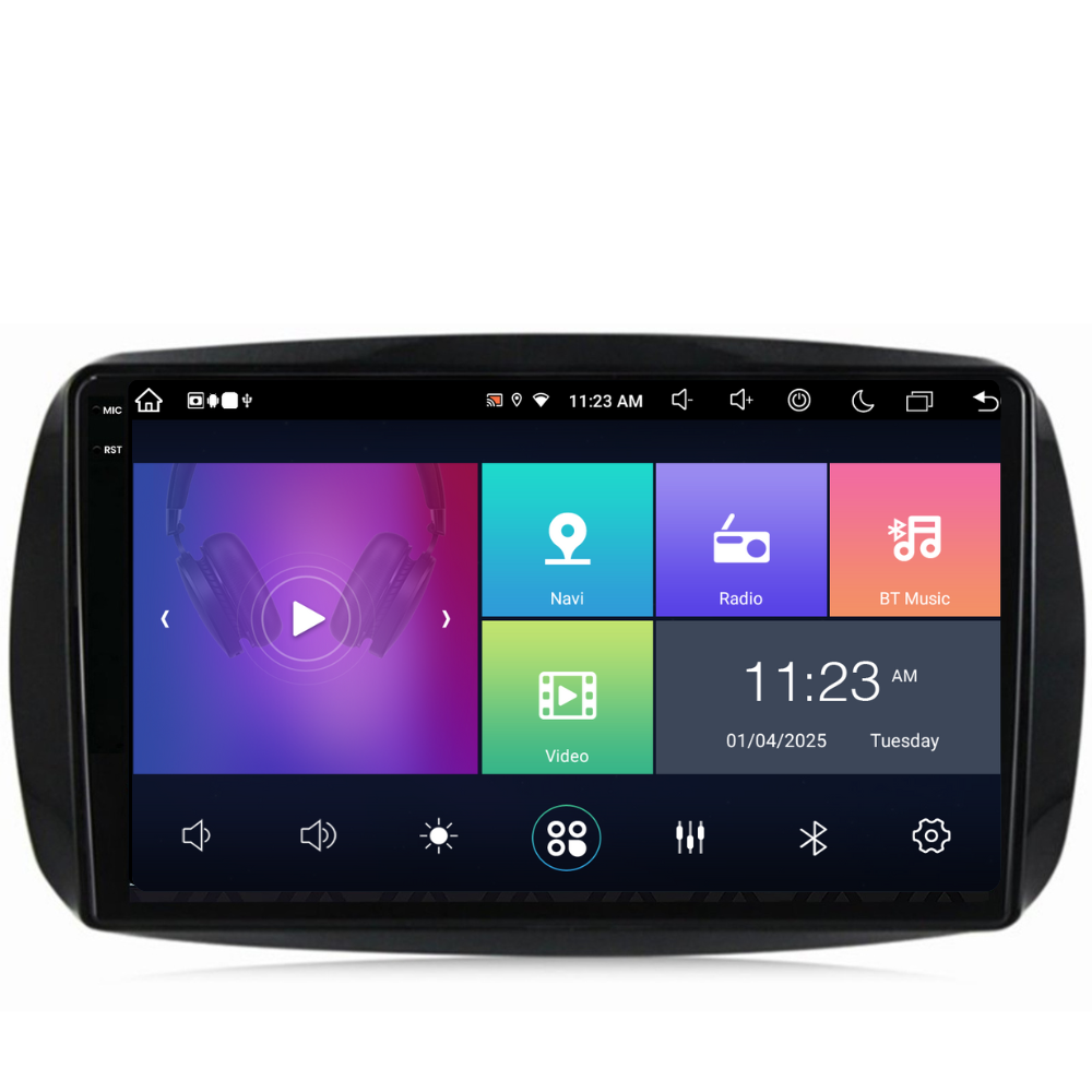 Navigatie Smart For Two / For Four (2016-2019), Ecran 9 inch, 8GB RAM 256GB, 8-core [6]