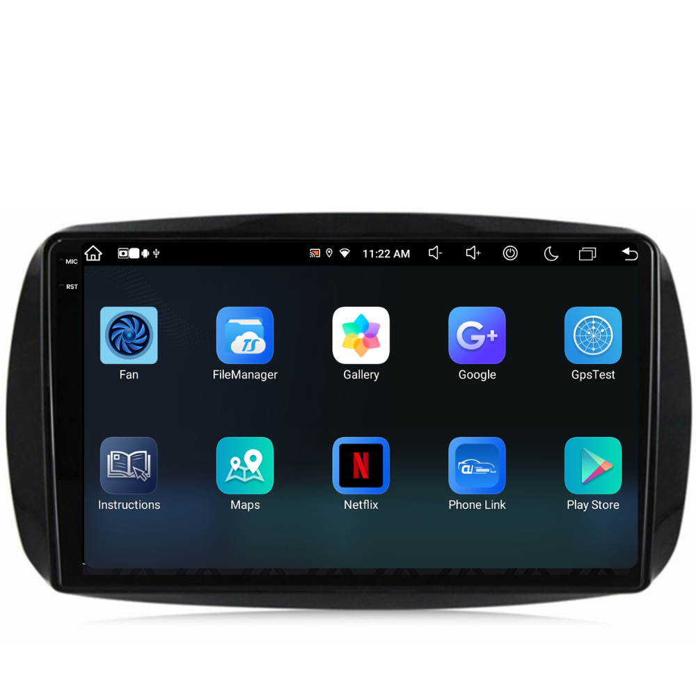 Navigatie Smart For Two / For Four (2016-2019), Ecran 9 inch, 8GB RAM 256GB, 8-core [5]