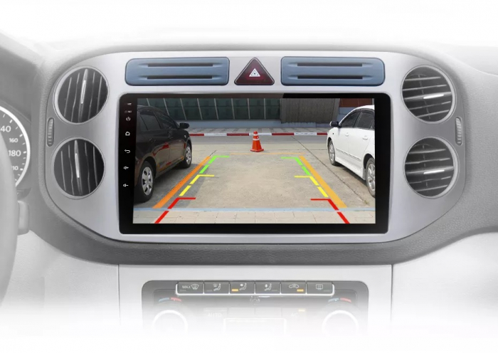 Navigatie Volkswagen Tiguan 2006-2016, Android 12, 1GB RAM 32GB, google maps, youtube, wifi, waze, bluetooth [6]
