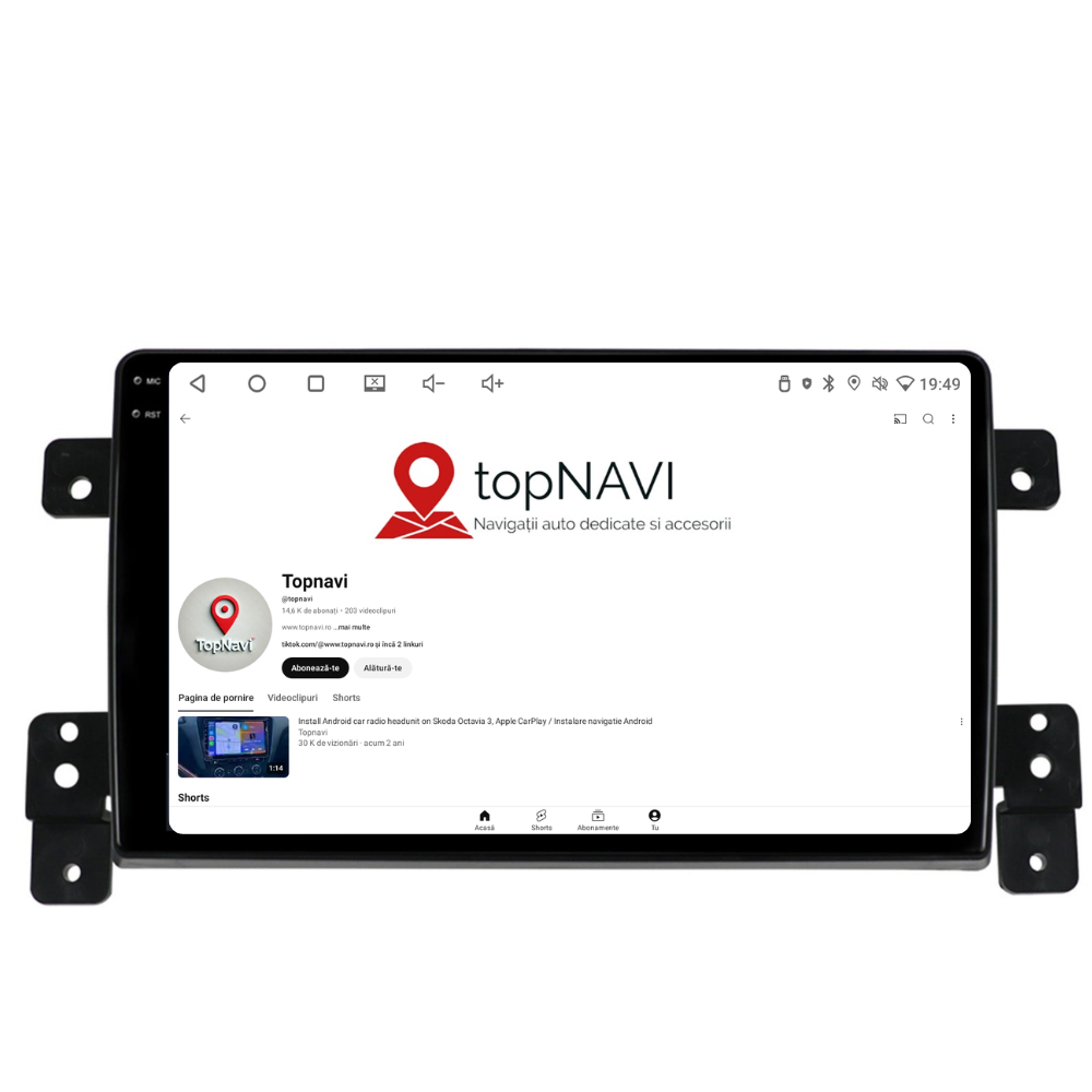 Navigatie Suzuki Grand Vitara 3 (2005-2015), Ecran 9 inch, 4GB RAM 64GB, 4-core [6]