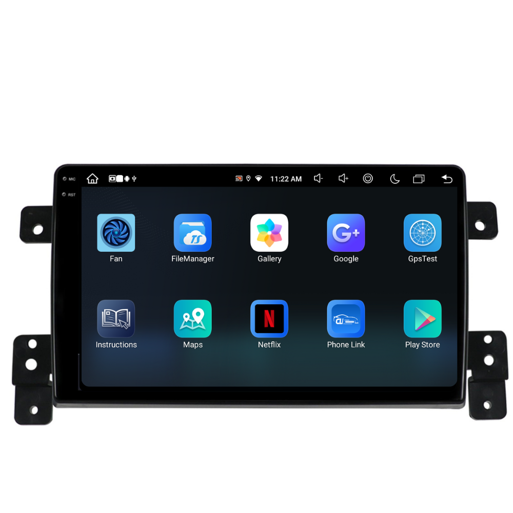Navigatie Suzuki Grand Vitara 3 (2005-2015), Ecran 9 inch, 8GB RAM 256GB, 8-core [6]