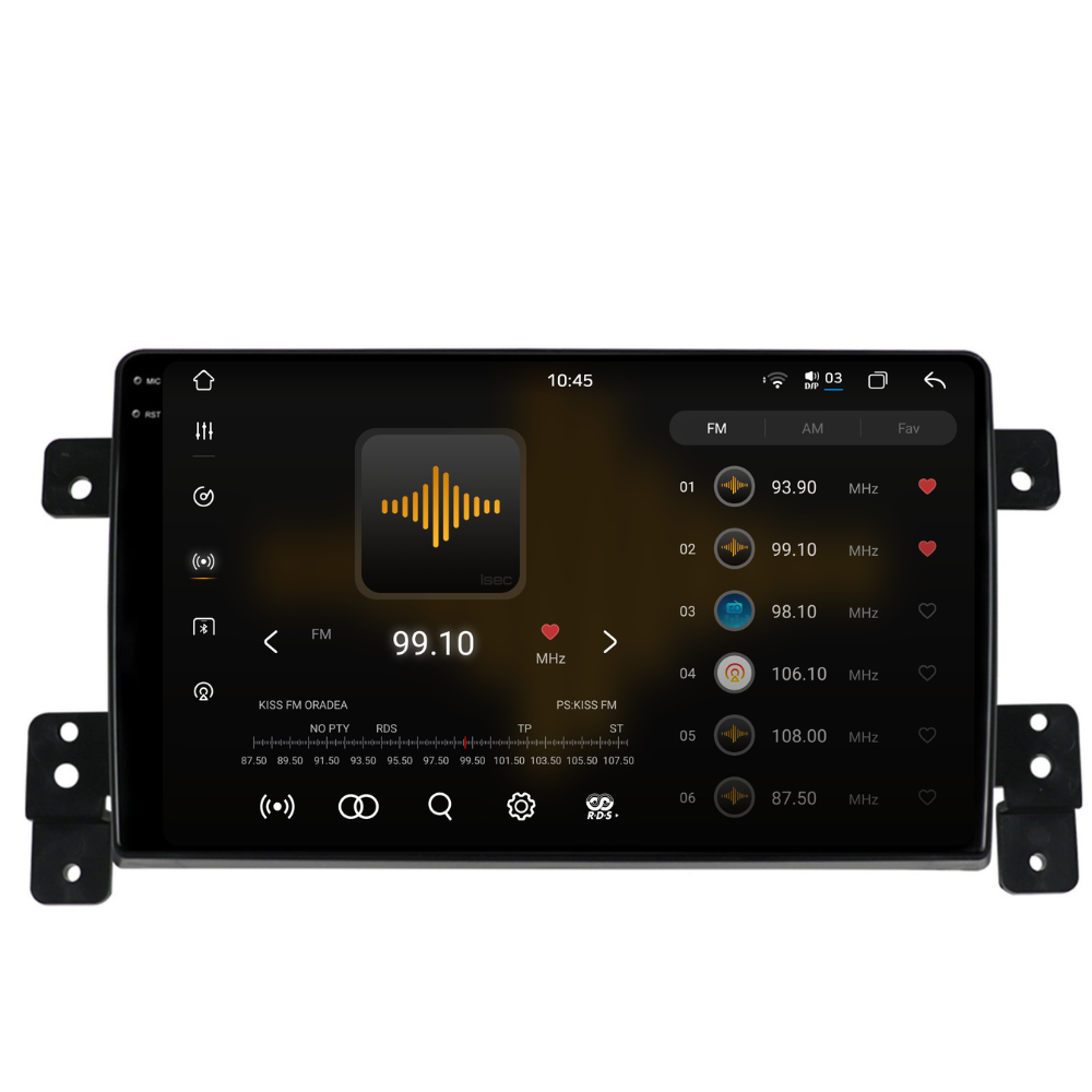 Navigatie Suzuki Grand Vitara 3 (2005-2015), Ecran 9 inch 2K, 12GB RAM 256GB, 8-core [2]