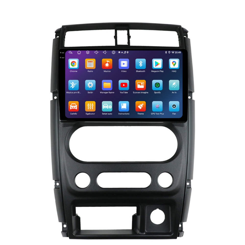 Navigatie Suzuki Jimny 3 (2005-2019), Ecran 9 inch, 4GB RAM 64GB, 8-core [4]