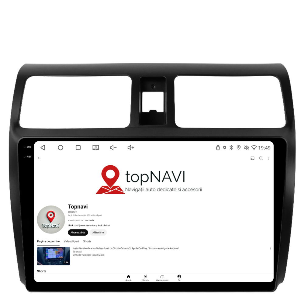 Navigatie Suzuki Swift (2003-2013), Ecran 10 inch, 4GB RAM 64GB, 4-core [6]