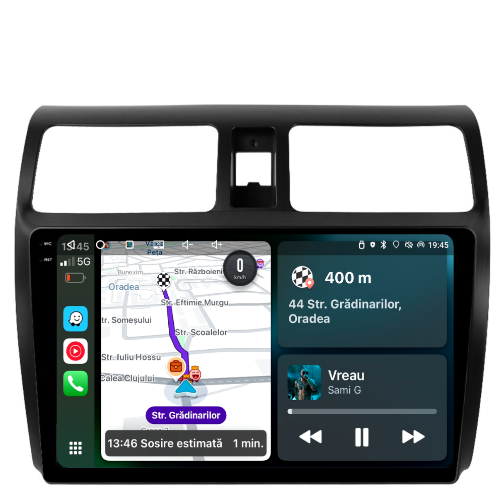 Navigatie Suzuki Swift (2003-2013), Ecran 10 inch, 6GB RAM 128GB, 8-core [2]