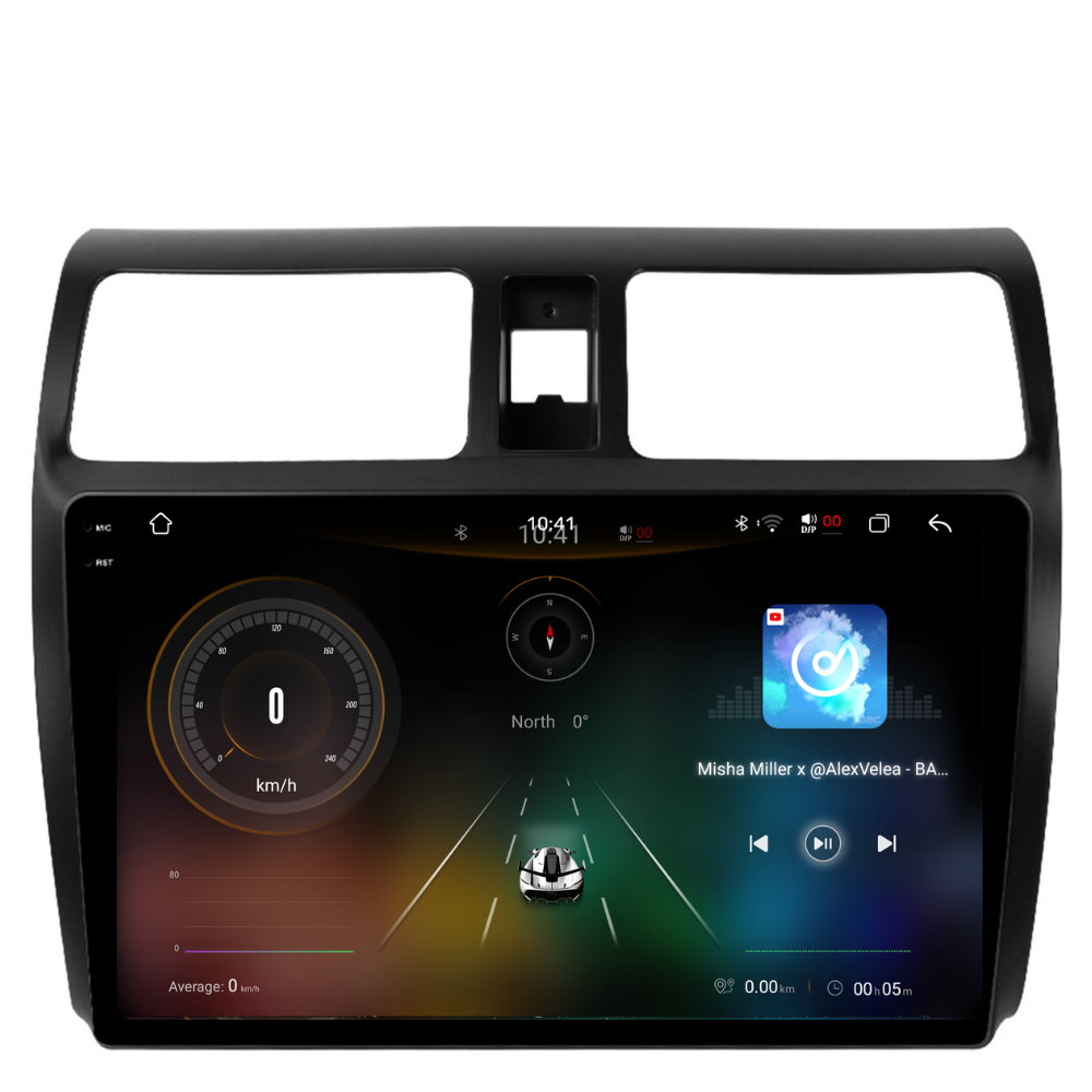 Navigatie Suzuki Swift (2003-2013), Ecran 10 inch 2K, 12GB RAM 256GB, 8-core [3]