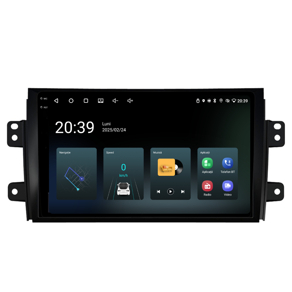 Navigatie Suzuki SX4 (2006-2014), Ecran 9 inch, 4GB RAM 64GB, 4-core [5]