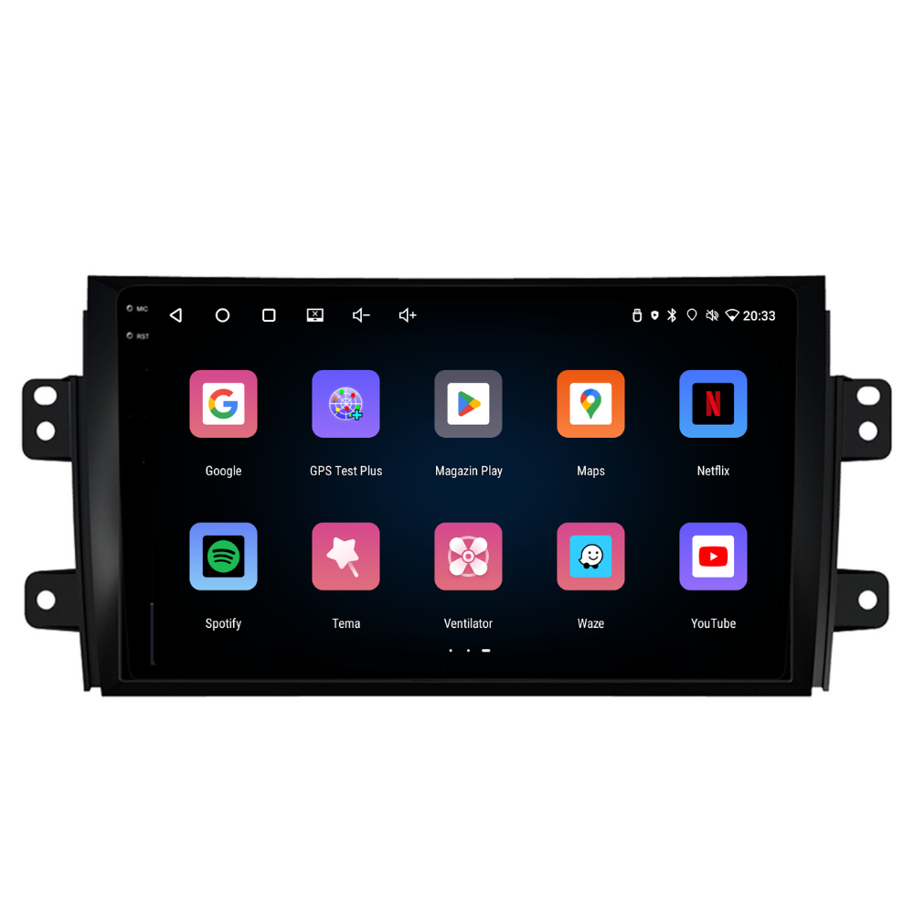 Navigatie Suzuki SX4 (2006-2014), Ecran 9 inch, 4GB RAM 64GB, 4-core [3]