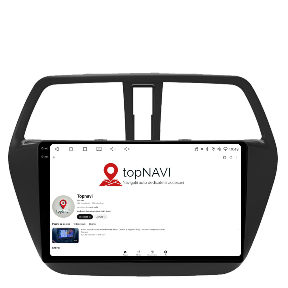 Navigatie Suzuki SX4 Cross (2012-2017), Ecran 9 inch, 6GB RAM 128GB, 8-core [3]