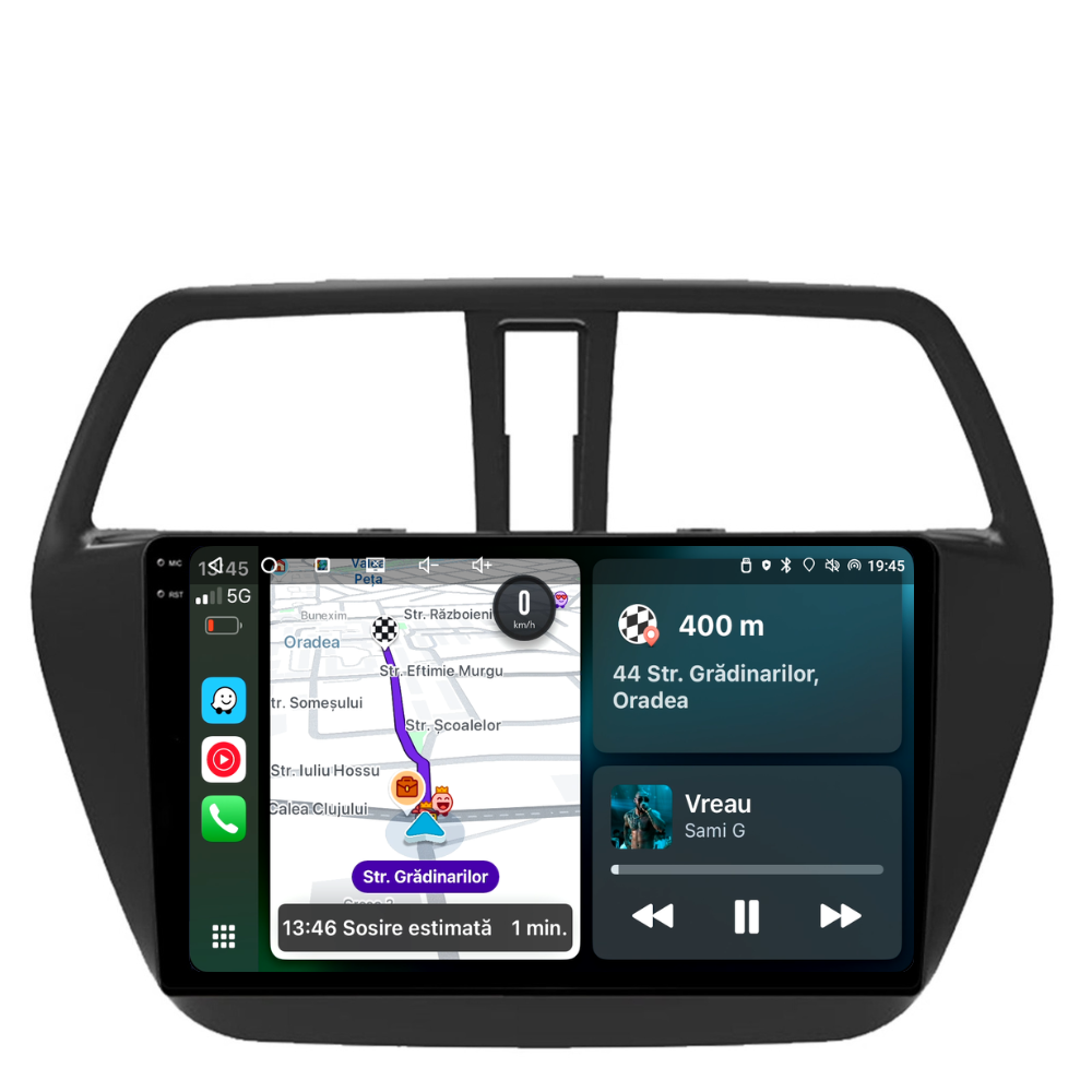 Navigatie Suzuki SX4 Cross (2012-2017), Ecran 9 inch, 6GB RAM 128GB, 8-core [2]
