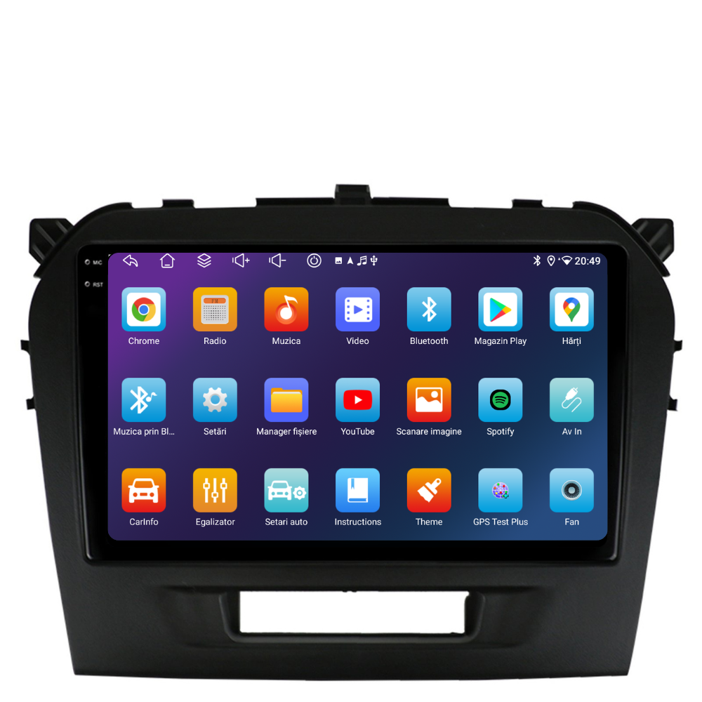 Navigatie Suzuki Vitara (2015-2018), Ecran 9 inch, 4GB RAM 64GB, 8-core [2]