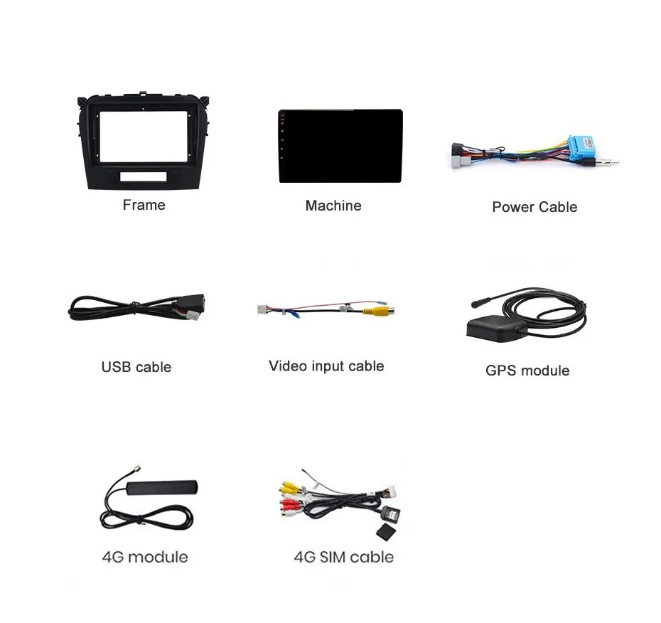 Navigatie Suzuki Vitara (2015-2018), Ecran 9 inch, 4GB RAM 64GB, 8-core [7]