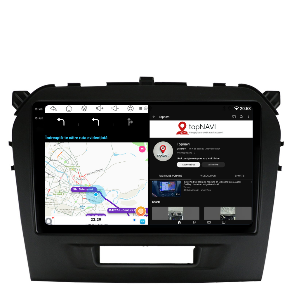 Navigatie Suzuki Vitara (2015-2018), Ecran 9 inch, 4GB RAM 64GB, 8-core [4]