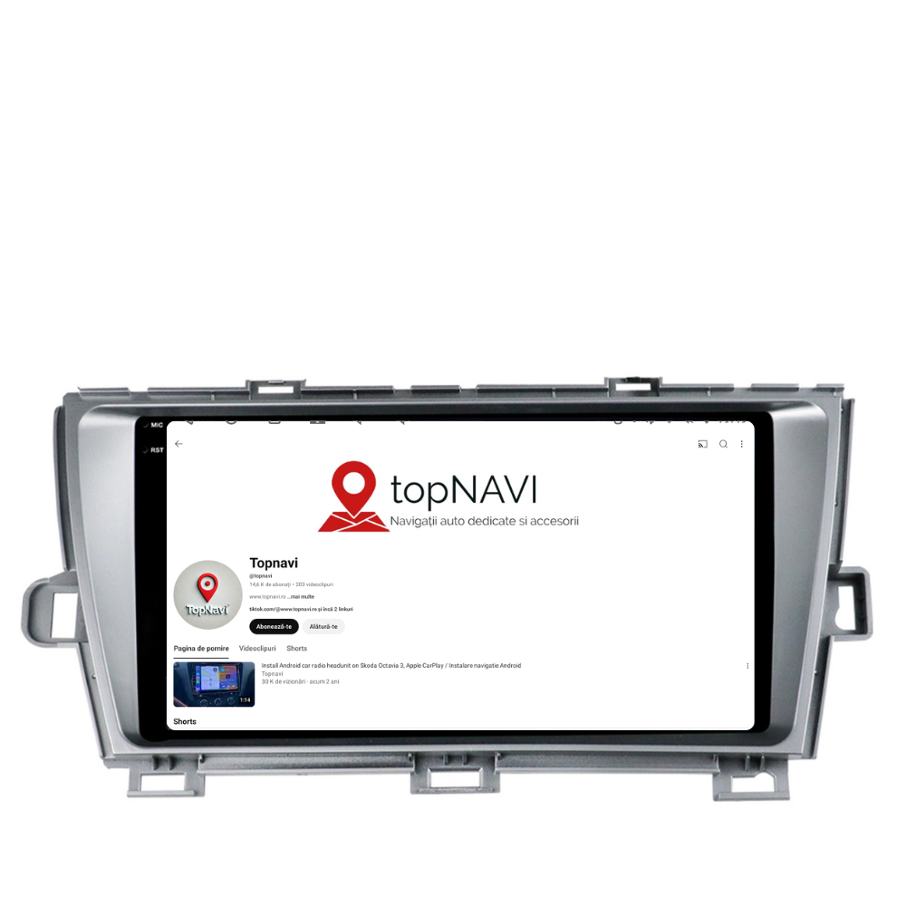 Navigatie Toyota Prius (2009-2015), Android, Ecran 9 inch, 6GB RAM 128GB, 8-core [5]