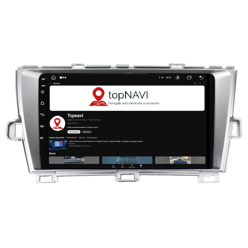 Navigatie Toyota Prius (2009-2015), Ecran 9 inch, 1GB RAM 32GB [3]