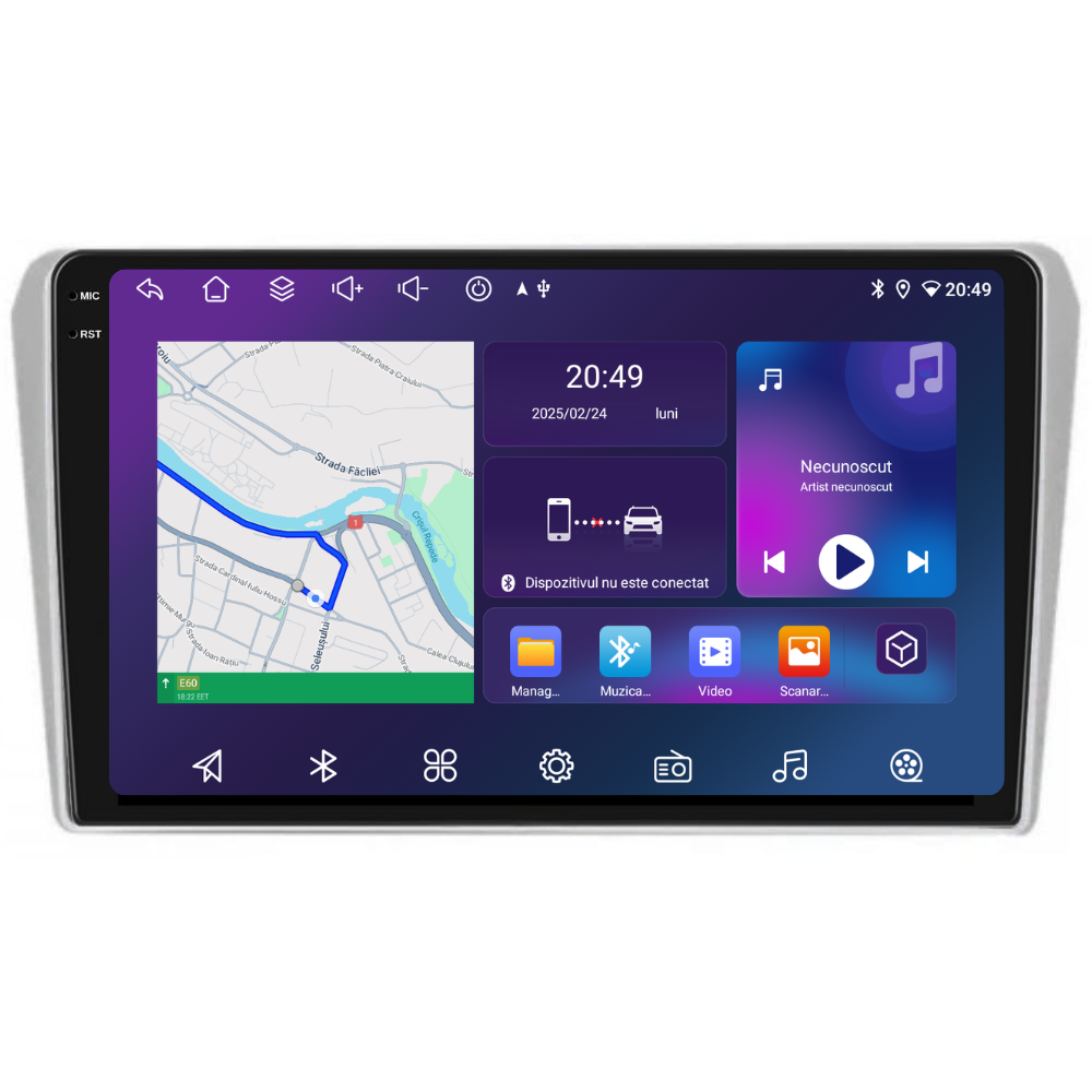 Navigatie Toyota Avensis (2002-2008), Android, Ecran 9 inch, 4GB RAM 64GB, 8-core [5]