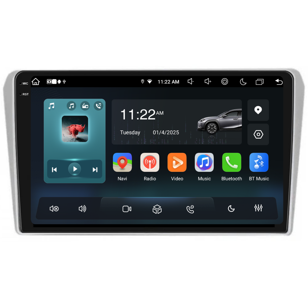 Navigatie Toyota Avensis (2002-2008), Android, Ecran 9 inch, 8GB RAM 256GB, 8-core [4]