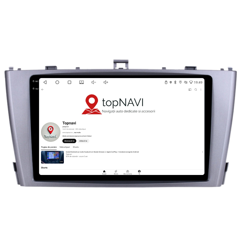 Navigatie Toyota Avensis (2008-2015), Ecran 9 inch, 4GB RAM 64GB, 8-core [2]
