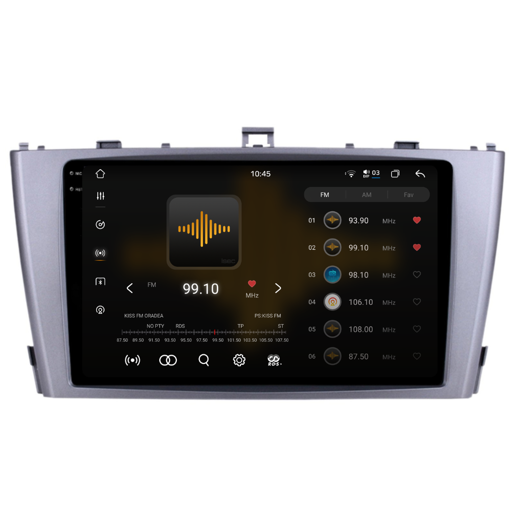 Navigatie Toyota Avensis (2008-2015), Ecran 9 inch 2K, 12GB RAM 256GB, 8-core [2]