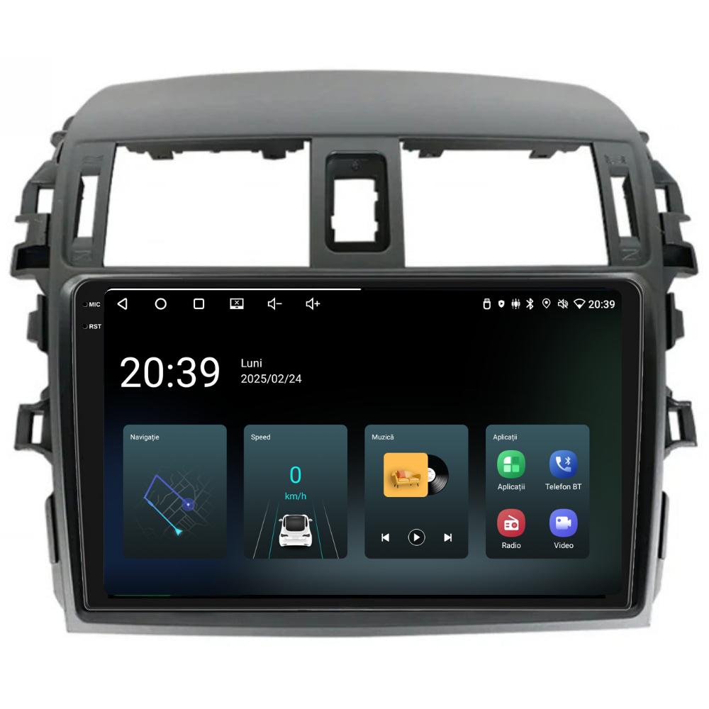 Navigatie Toyota Corolla (2006-2013), Ecran 9 inch, 2GB RAM 32GB [4]