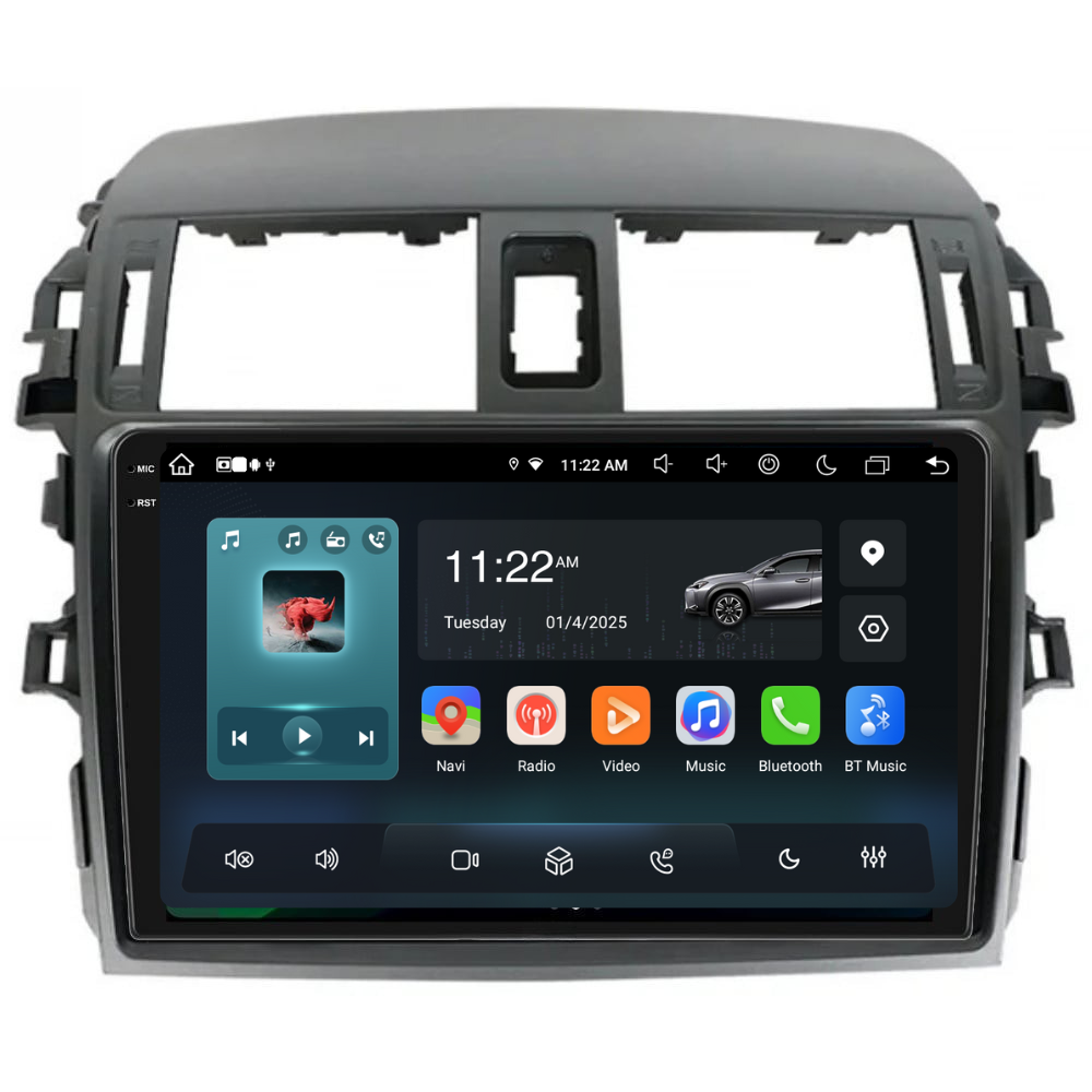 Navigatie Toyota Corolla (2006-2013), Ecran 9 inch, 8GB RAM 256GB, 8-core [3]