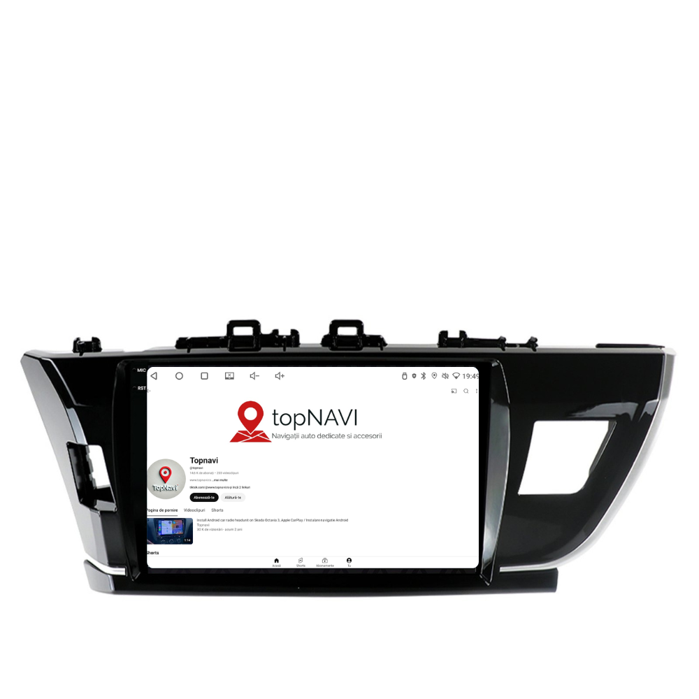 Navigatie Toyota Corolla (2013-2017), Ecran 10 inch, 4GB RAM 64GB, 4-core [5]