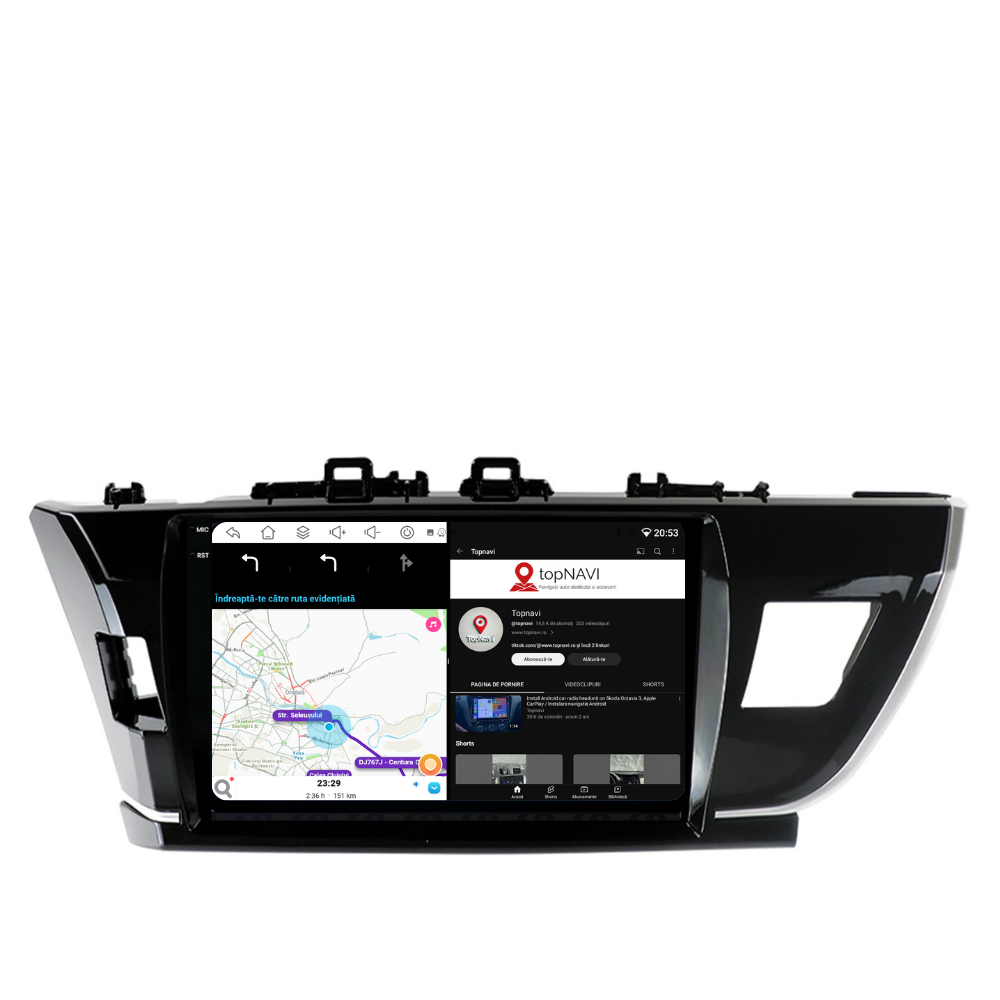 Navigatie Toyota Corolla (2013-2017), Ecran 10 inch, 6GB RAM 128GB, 8-core [5]